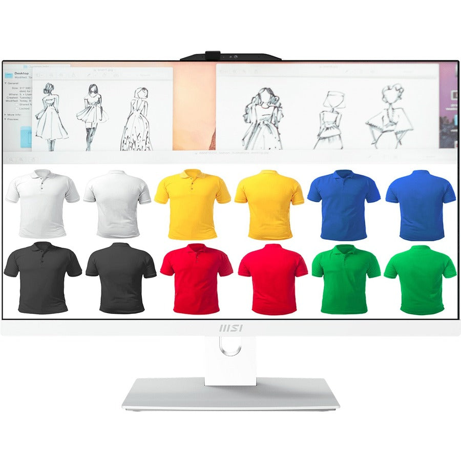 MSI Modern AM242TP -1098US 24" touchscreen display All-in-One PC- Intel Core 3 100U - 8 GB MAM242TP1M1098