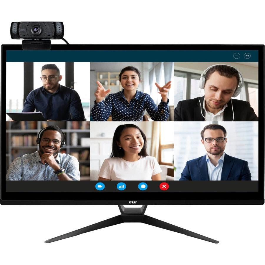 MSI PRO 22XT 10M PRO 22XT 10M-460US All-in-One Computer - Intel Core i5 10th Gen i5-10400 - 8 GB - 256 GB SSD - 21.5 Full HD Touchscreen - Desktop - Black" PRO22XT10M460