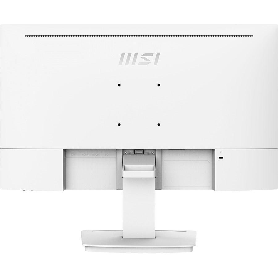 MSI Pro MP243W 23.8" Full HD LED LCD Monitor - 16:9 - White