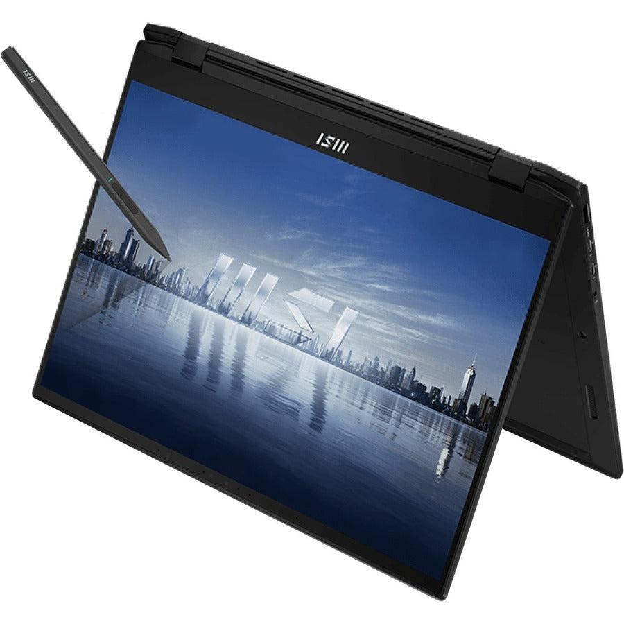 MSI Summit E16 Flip Evo Summit E16FlipEvo A13MT-258US 16" Touchscreen Convertible 2 in 1 Notebook - QHD+ - 2560 x 1600 - Intel Core i7 13th Gen i7-1360P 2.20 GHz - Intel Evo Platform - 32 GB Total RAM - 1 TB SSD - Ink Black