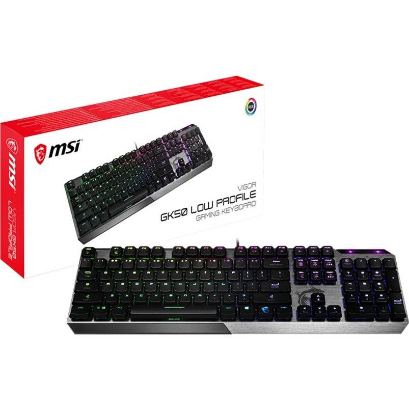 MSI VIGOR GK50 LOW PROFILE Gaming Keyboard VIGORGK50LP