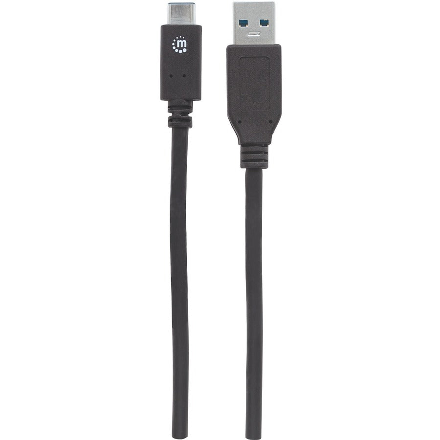 Manhattan SuperSpeed+ USB C Device Cable - 3.28 ft USB Data Transfer Cable - First End: 1