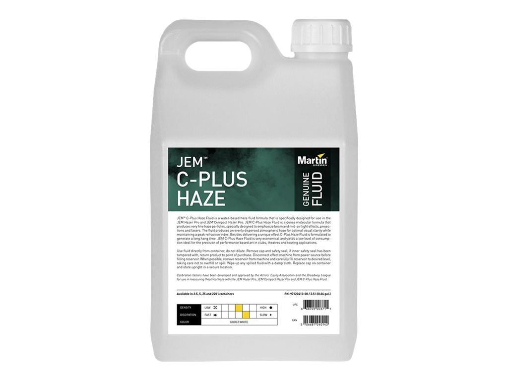 Martin JEM C-Plus - Fog machine fluid - 2.5 liters - bottle (pack of 4)