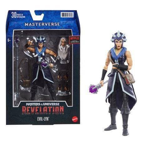 Masters of the Universe Evil-Lyn Action Figure - 30+ Articulations, Ages 6+