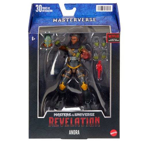 Masters of the Universe Masterverse Revelation Action Figure with Accessories for Kids 6+