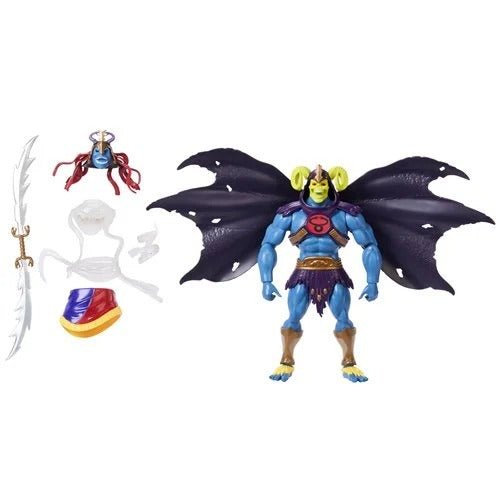Masters of the Universe Origins Thundercats Skell-Ra Deluxe Action Figure with Swappable Parts for Kids & Collectors
