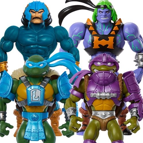 Masters of the Universe Origins Turtles of Grayskull Action Figures for Kids