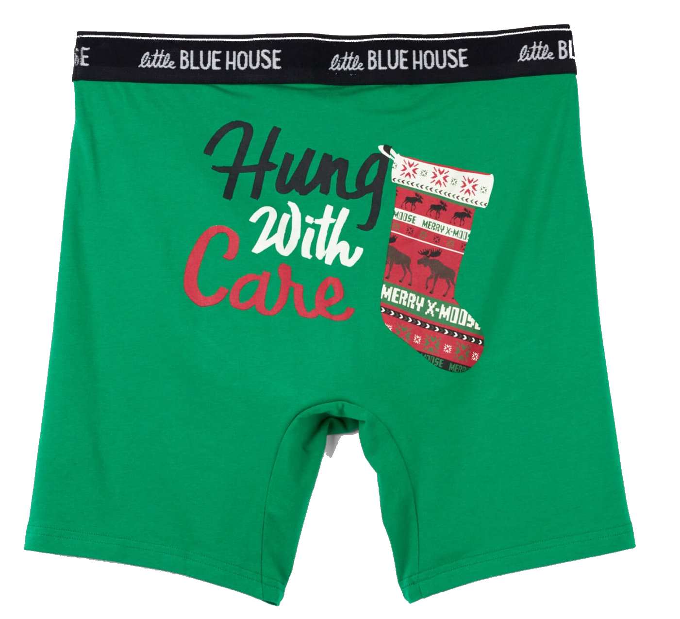 Men's Boxers - Hung With Care - Small