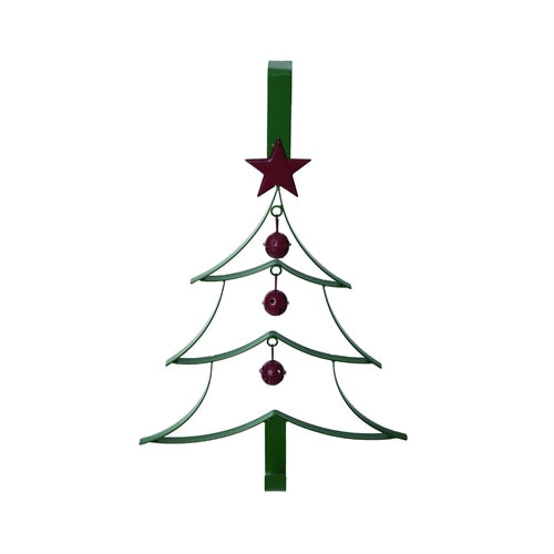 Metal Bell Tree Wreath Holder