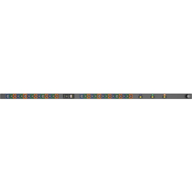 Metered Power Distribution Unit - Visible Light Communication LED Display | Vertiv Geist I10141L