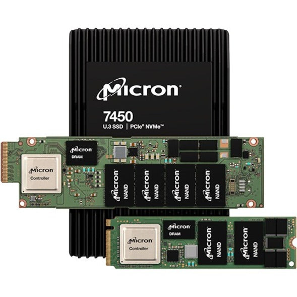 Micron 7450 MAX 3.20 TB Solid State Drive - U.3 (PCI Express NVMe 4.0) MTFDKCC3T2TFS1BC1ZAB