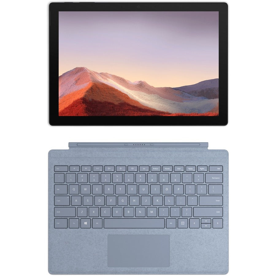 Microsoft Signature Type Cover Keyboard/Cover Case Microsoft Surface Pro (5th Gen), Surface Pro 3, Surface Pro 4, Surface Pro 6, Surface Pro 7 Tablet - Ice Blue