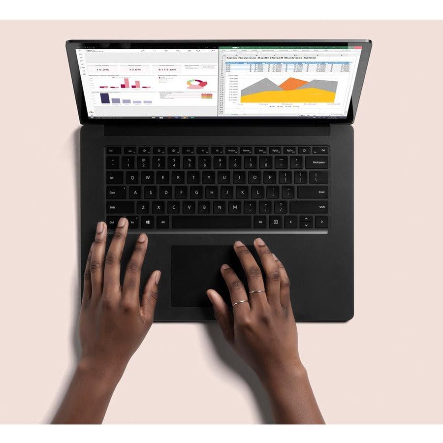 Microsoft Surface Laptop 4 15" Touchscreen Notebook - 2496 x 1664 - Intel Core i7 11th Gen i7-1185G7 Quad-core (4 Core) - 32 GB Total RAM - 1 TB SSD - Matte Black