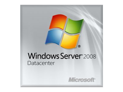 Microsoft Windows Server 2008 R2 Datacenter - License - 2 CPU - OEM