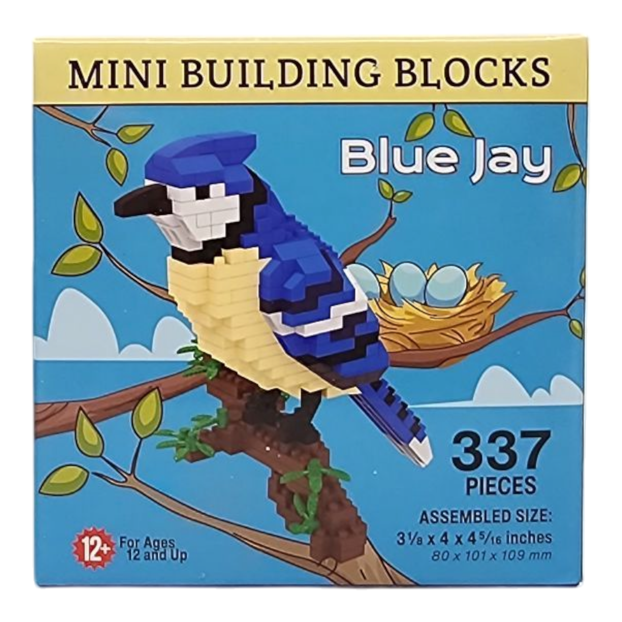 Mini Building Blocks - Blue Jay