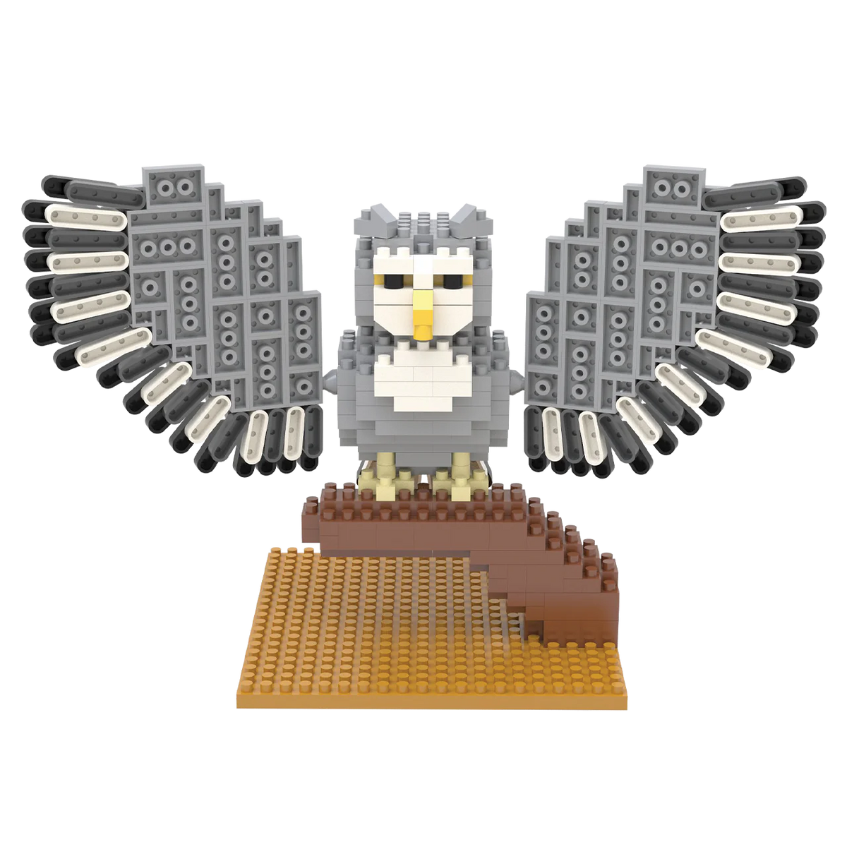 Mini Building Blocks - Great Horned Owl