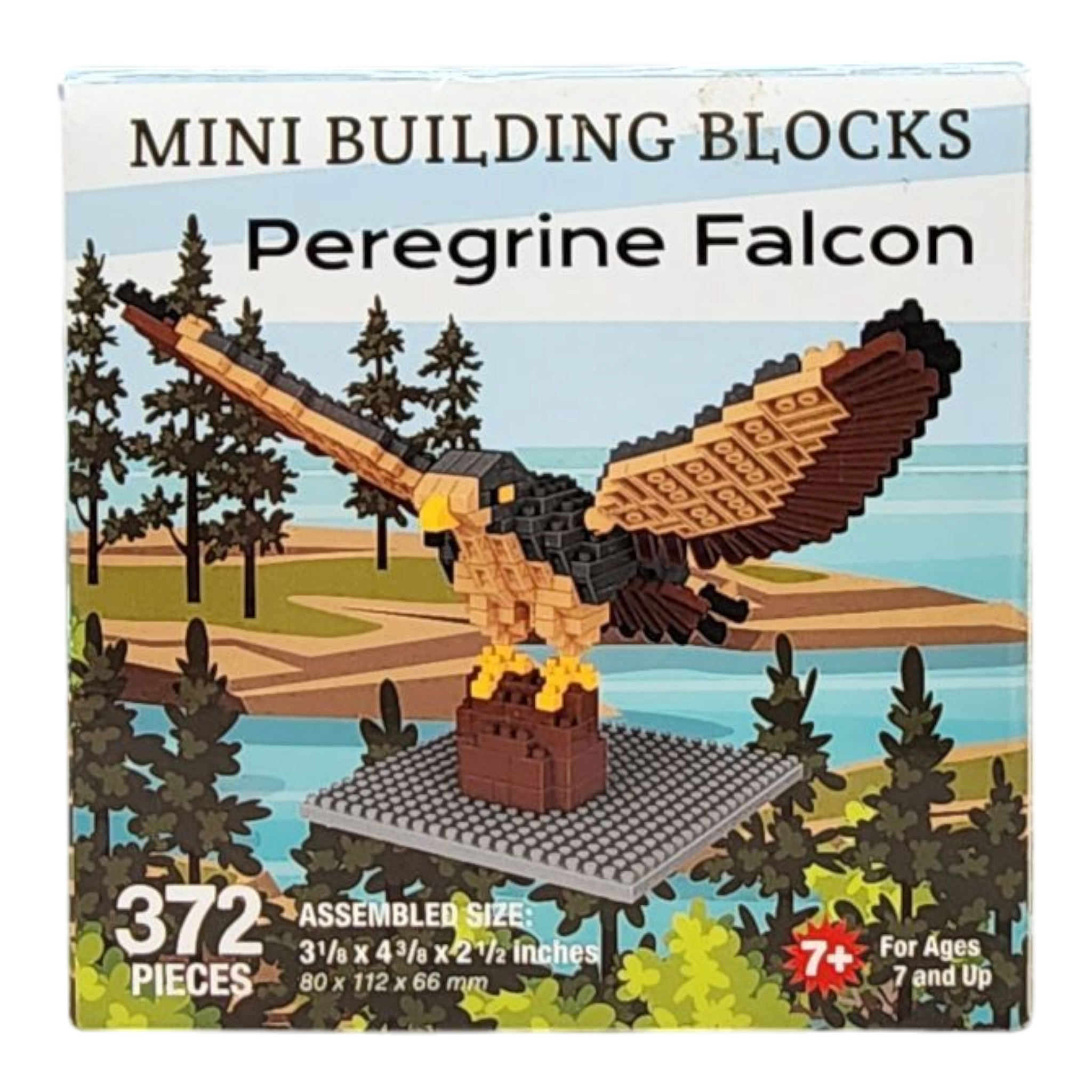 Mini Building Blocks - Peregrine Falcon