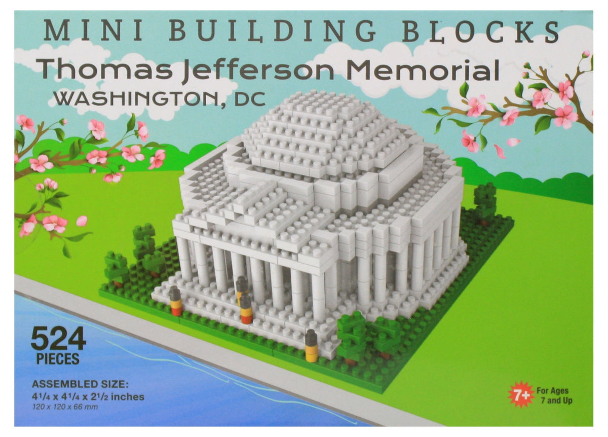 Mini Building Blocks - Thomas Jefferson Memorial