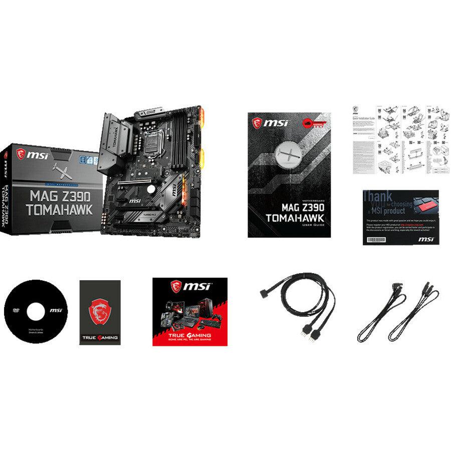 Msi Mag Z390 Tomahawk Lga 1151 (300 Series) Intel Z390 Hdmi Sata 6Gb/S Usb 3.1 Atx Intel Motherboard