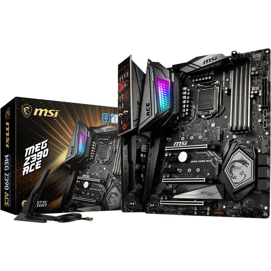 Msi Meg Z390 Ace Lga 1151 (300 Series) Intel Z390 Sata 6Gb/S Usb 3.1 Atx Intel Motherboard