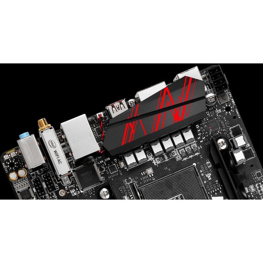 Msi Performance Gaming B450I Gaming Plus Ac Am4 Amd B450 Sata 6Gb/S Mini Itx Amd Motherboard