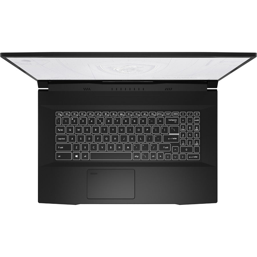 Msi Wf76 11Ui-400 17.3 Inch Intel Core I7-11800H 2.4-4.6Ghz/ 16Gb (8G*2) Ddr4/ 512Gb Nvme Ssd/ Quadro T1200/ Usb3.2/ Windows 10 Pro Laptop (Black)