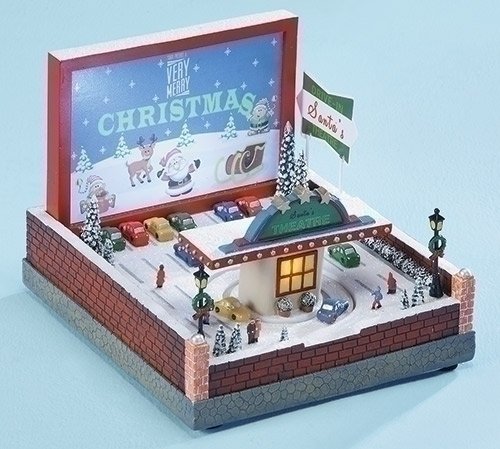Musical Santa Drive-In Movie - 8"