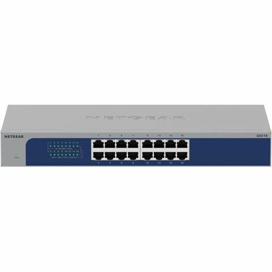 NETGEAR GS516 16-Port 1Gbps Wired Switch for SMB Networking