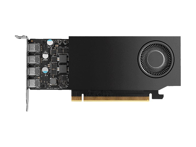 NVIDIA RTX A400 - Graphics card - RTX A400 - 4 GB GDDR6 - PCIe 4.0 x8