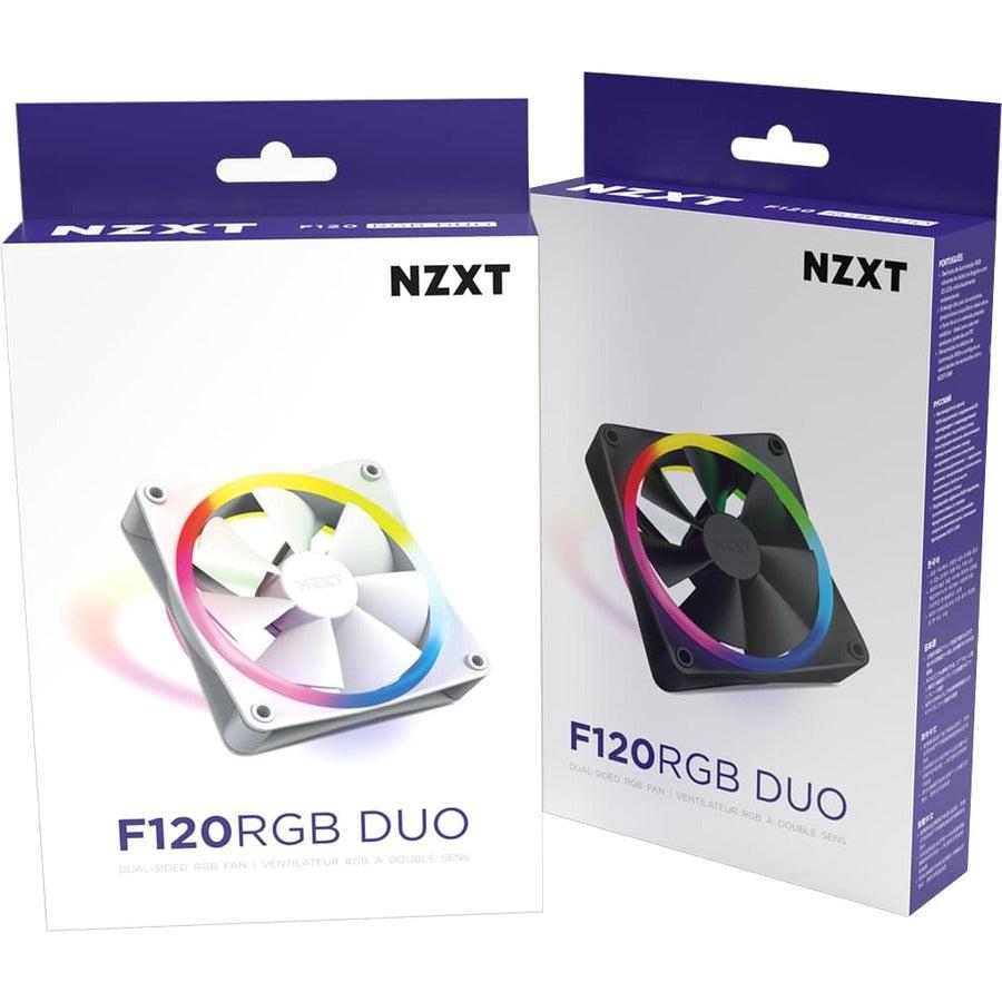 NZXT F120 RGB DUO RF-D12SF-B1 Cooling Fan - 1 Pack