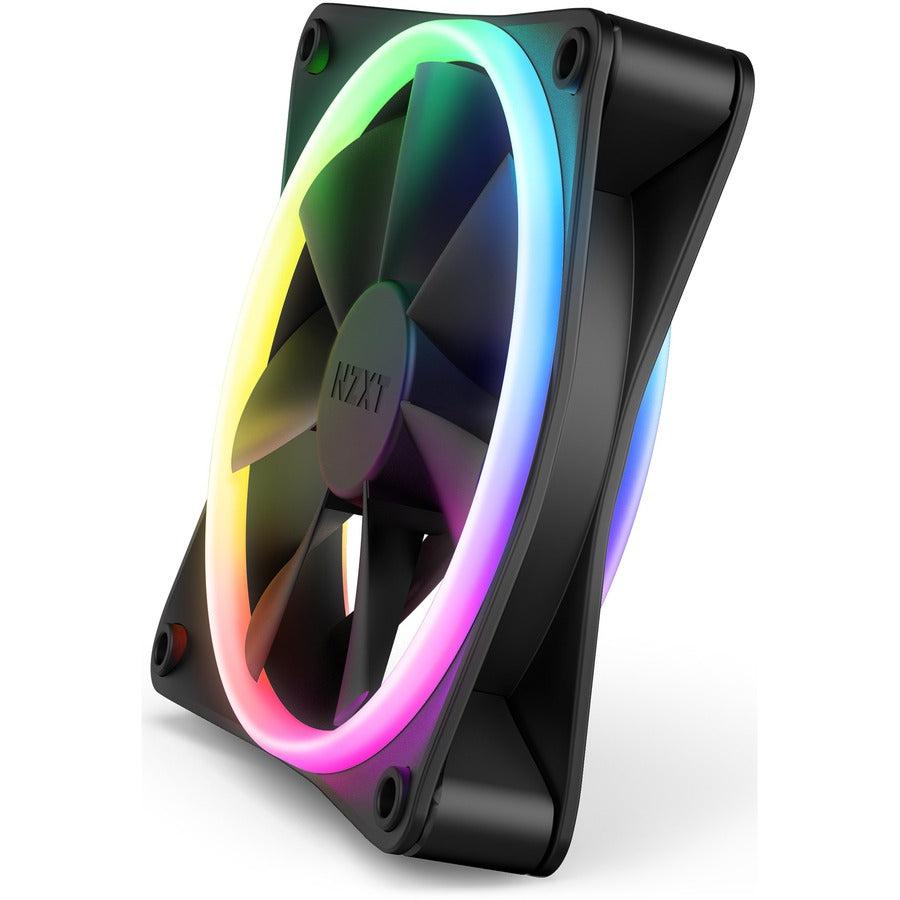 NZXT F120 RGB DUO RF-D12SF-B1 Cooling Fan - 1 Pack