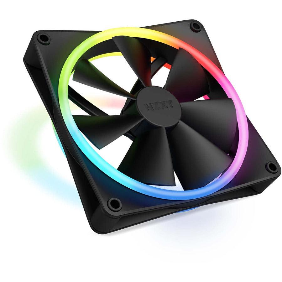 NZXT F140 RGB DUO RF-D14SF-B1 Cooling Fan - 1 Pack