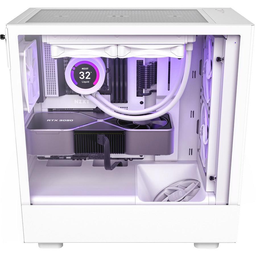NZXT H5 Flow Compact Mid-Tower Airflow Case