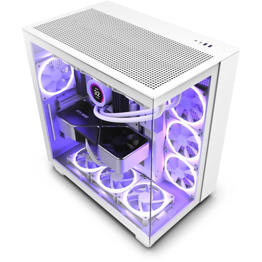 NZXT H9 Flow Dual-Chamber Mid-Tower Airflow Case