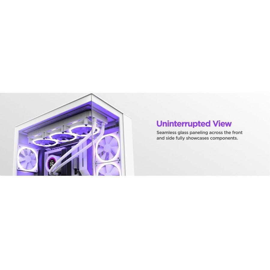 NZXT H9 Flow Dual-Chamber Mid-Tower Airflow Case