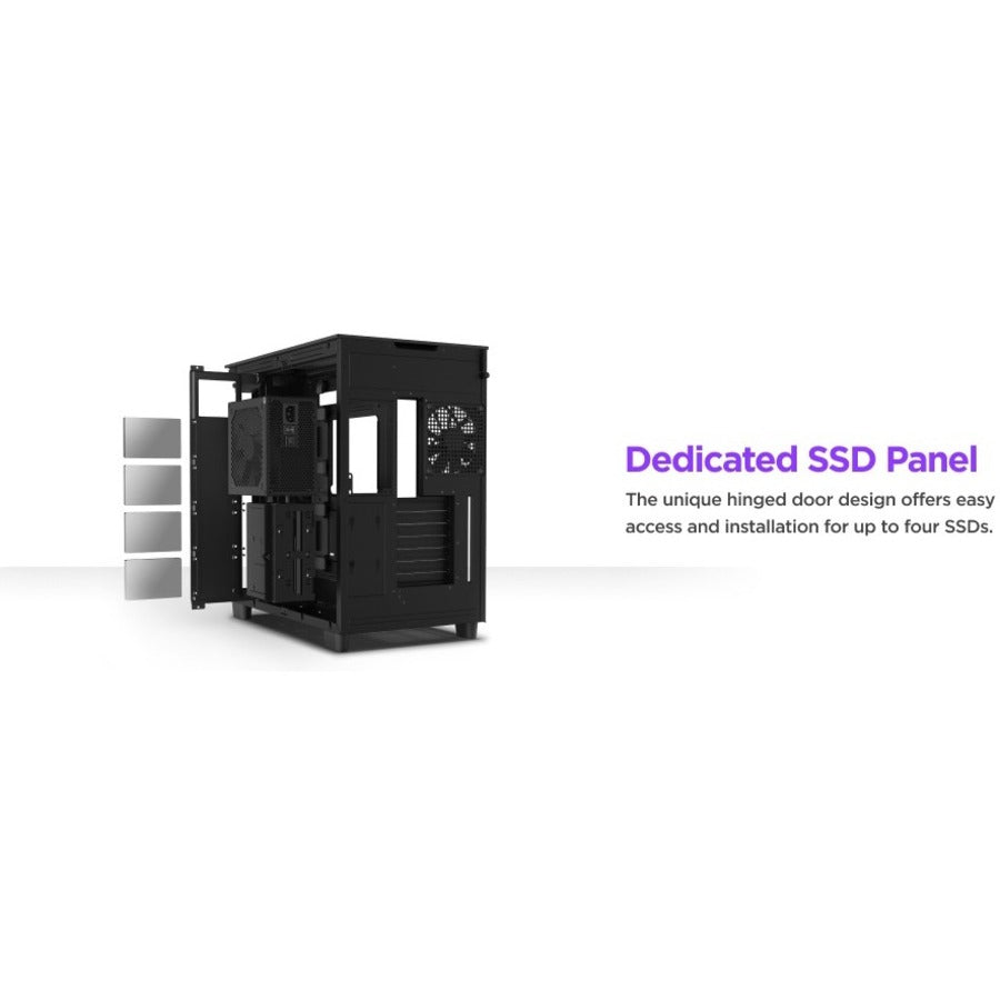 NZXT H9 Flow Dual-Chamber Mid-Tower Airflow Case