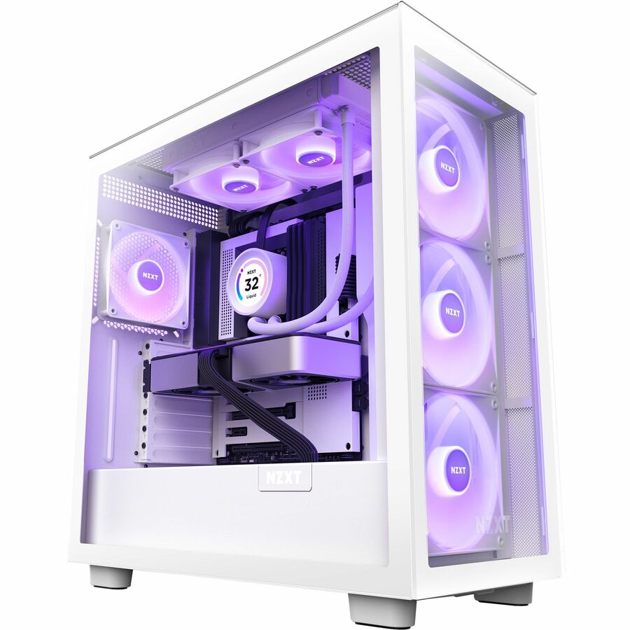 NZXT Kraken Elite 240 RGB RL-KR24E-W1 Cooling Fan/Radiator/Water Block/Pump - 1 Pack