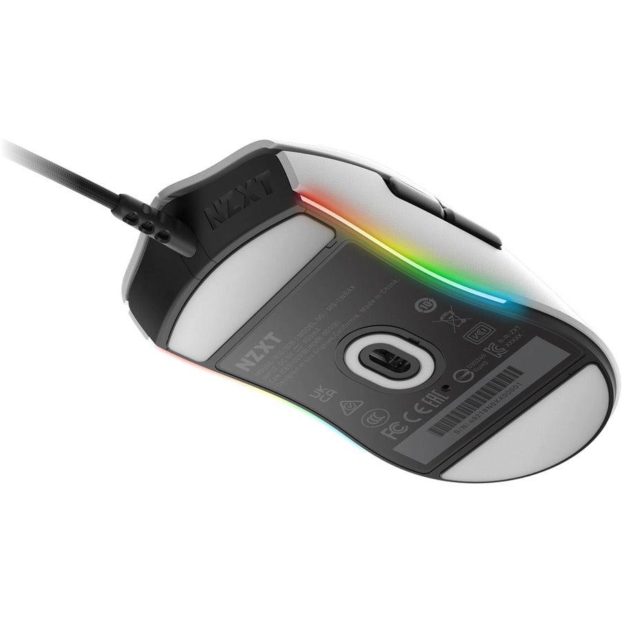 NZXT Lift (White) Lightweight Ambidextrous Mouse