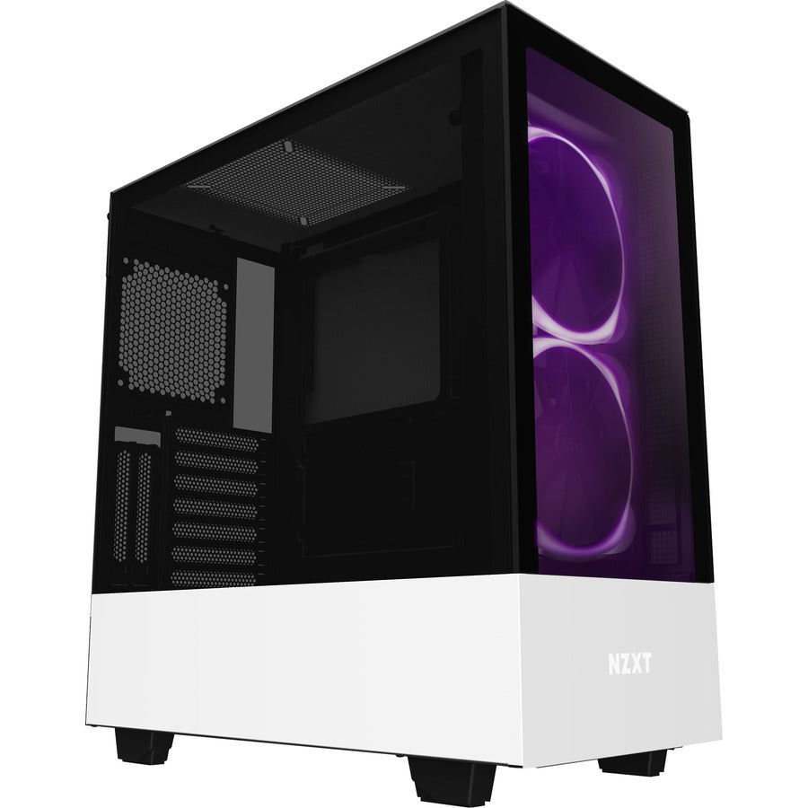 NZXT Premium Compact Mid-tower ATX Case CA-H510E-W1