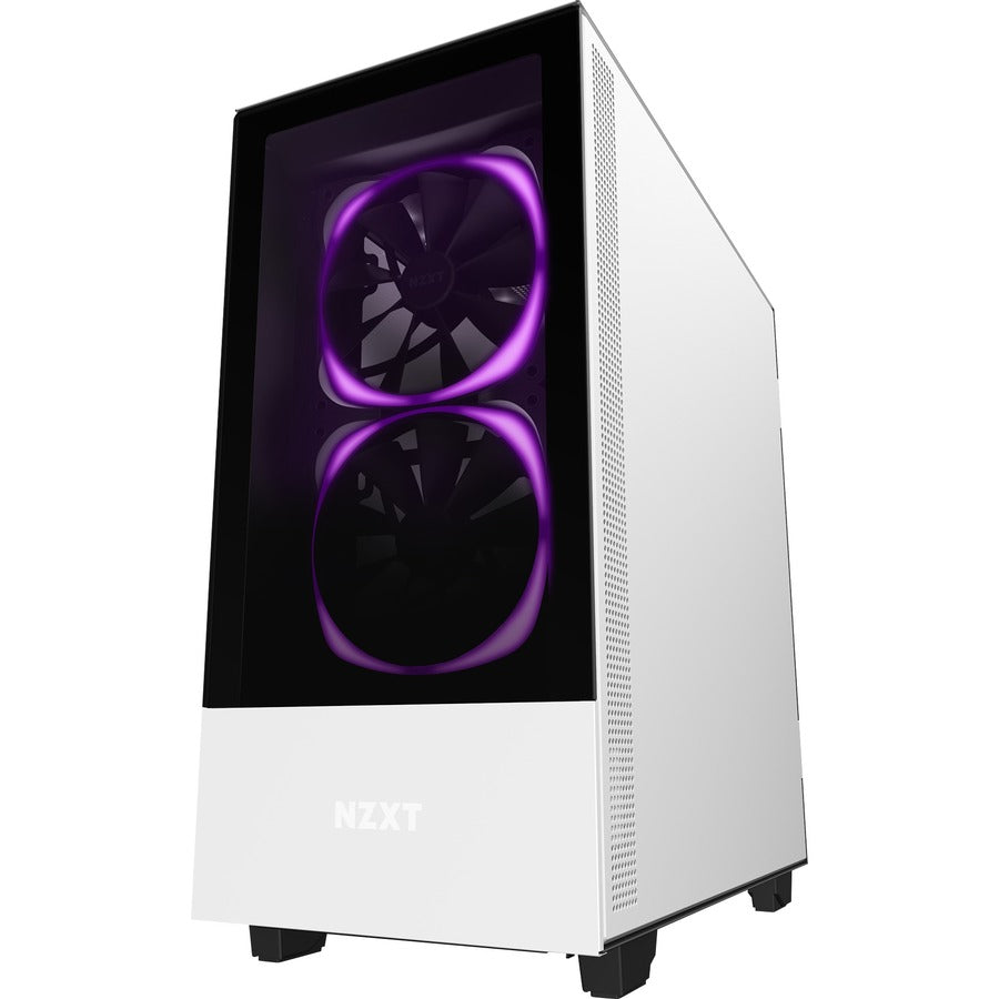 NZXT Premium Compact Mid-tower ATX Case CA-H510E-W1