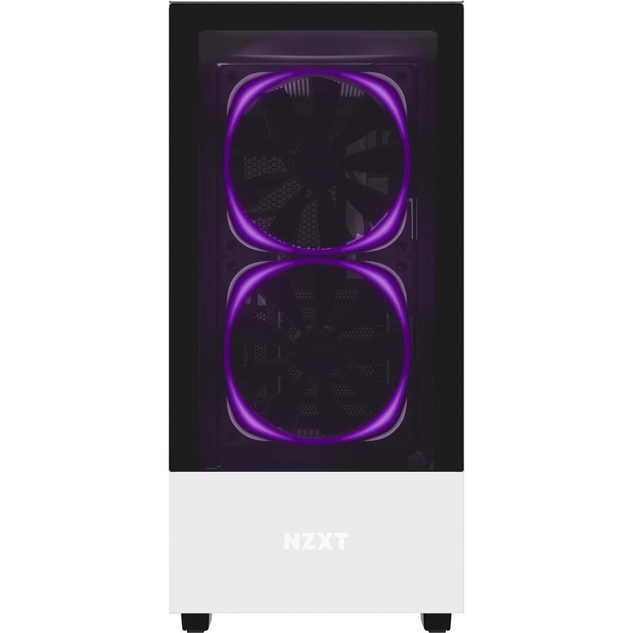 NZXT Premium Compact Mid-tower ATX Case CA-H510E-W1