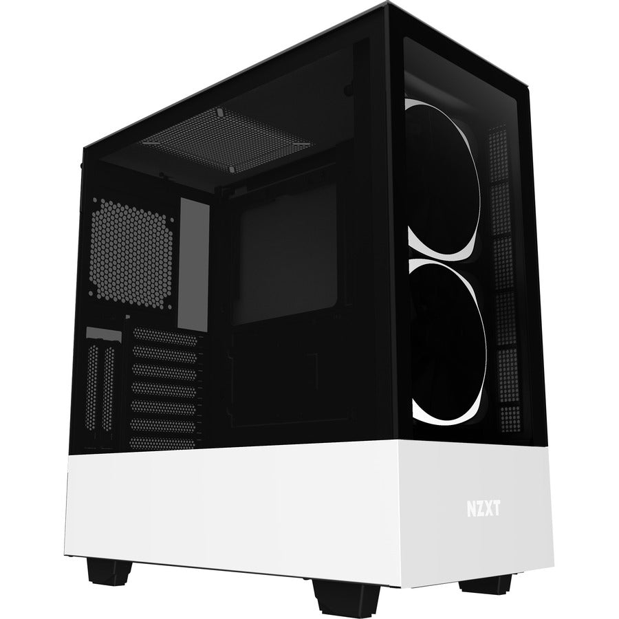 NZXT Premium Compact Mid-tower ATX Case CA-H510E-W1