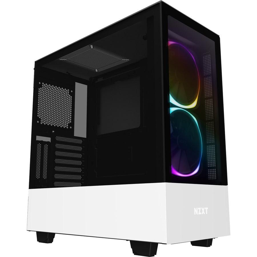 NZXT Premium Compact Mid-tower ATX Case CA-H510E-W1