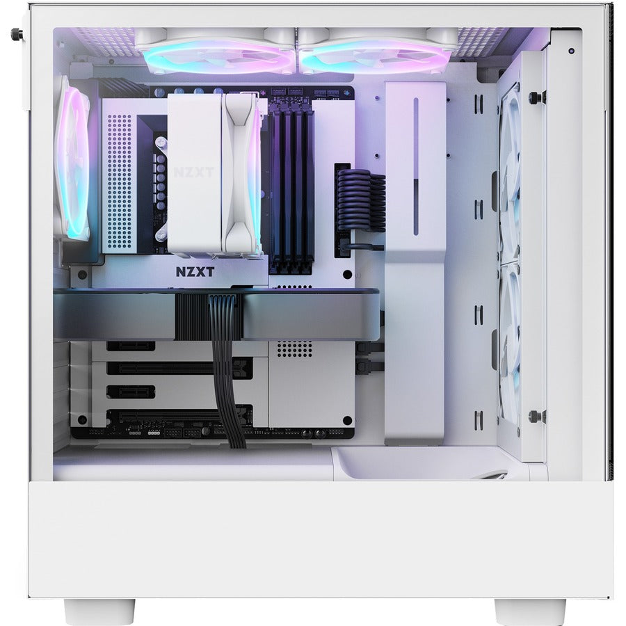 NZXT T120 RGB CPU Air Cooler with RGB - 1 Pack RC-TR120-W1