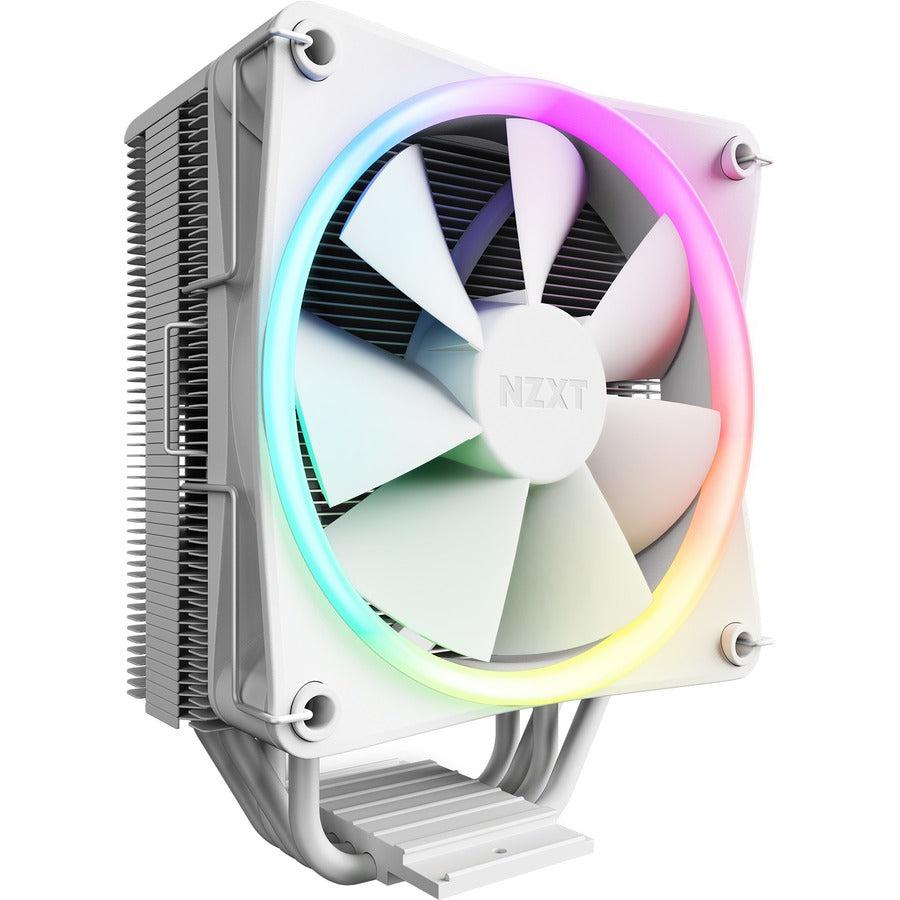 NZXT T120 RGB CPU Air Cooler with RGB - 1 Pack RC-TR120-W1