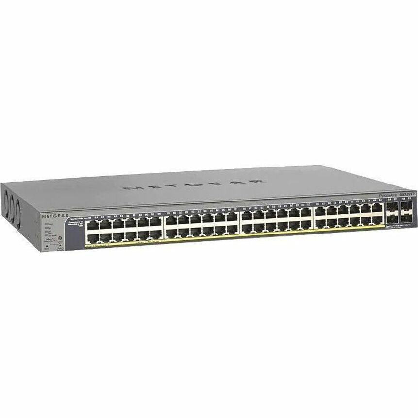 Netgear ProSafe GS752TP Ethernet Switch - 48 Ports - Manageable - Gigabit Ethernet -