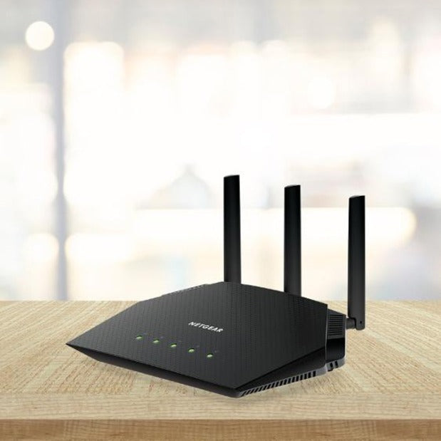 Netgear RAX10 Wi-Fi 6 IEEE 802.11ax Ethernet Wireless Router RAX10-100NAS