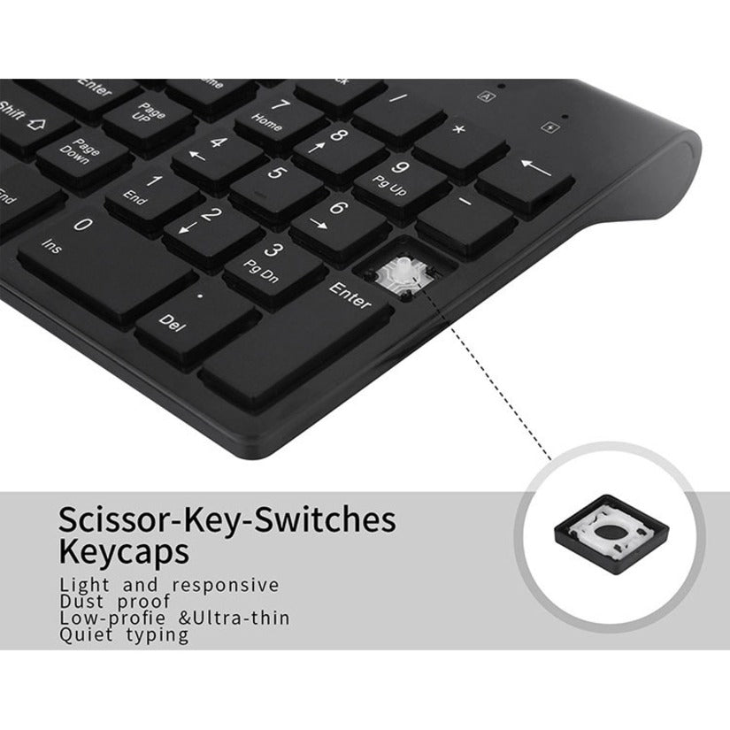 Netpatibles Keyboard & Mouse Kmc-Sff-Don-01W-Np