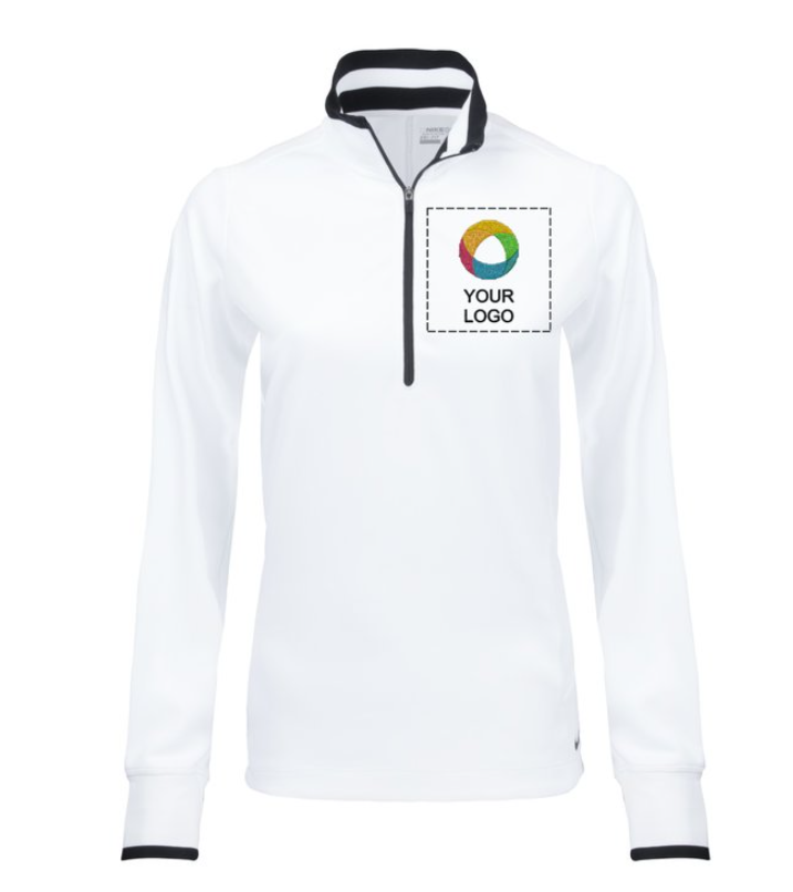 Nike® Golf Ladies Dri-FIT 1/2-Zip Cover-Up – Breathable, Moisture-Wicking Comfort with a Polished, Sporty Look