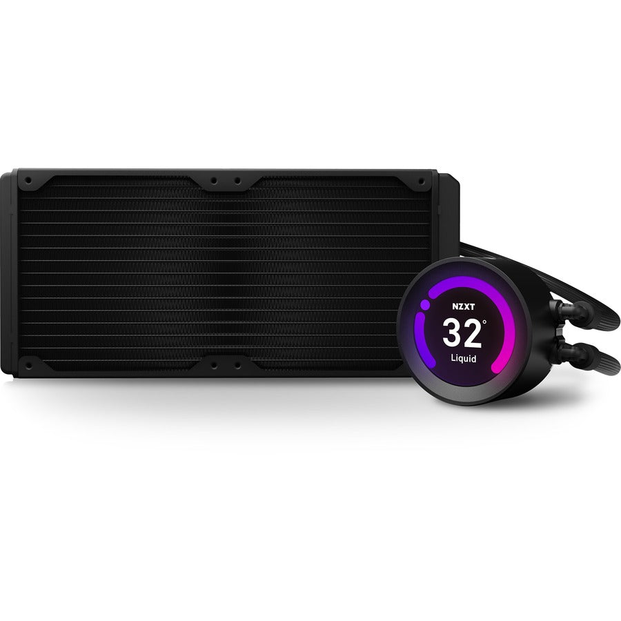Nzxt Kraken Z Series Z63 280Mm - Rl-Krz63-01 - Aio Rgb Cpu Liquid Cooler - Customizable Lcd